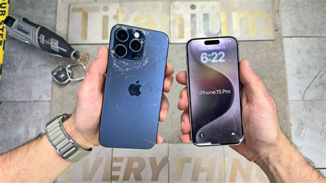 iPhone 15 Pro Max drop test: Is the new titanium all 